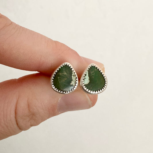 Turquoise “Leaf” Earrings